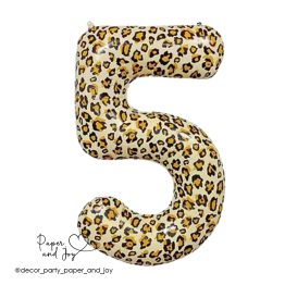 Кулька "5"  Леопардовий принт